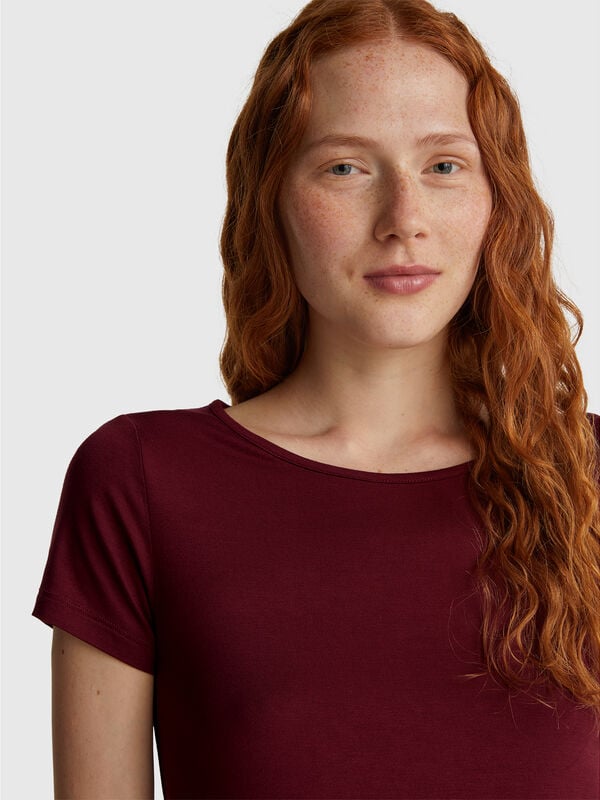Short sleeve top with lace Women