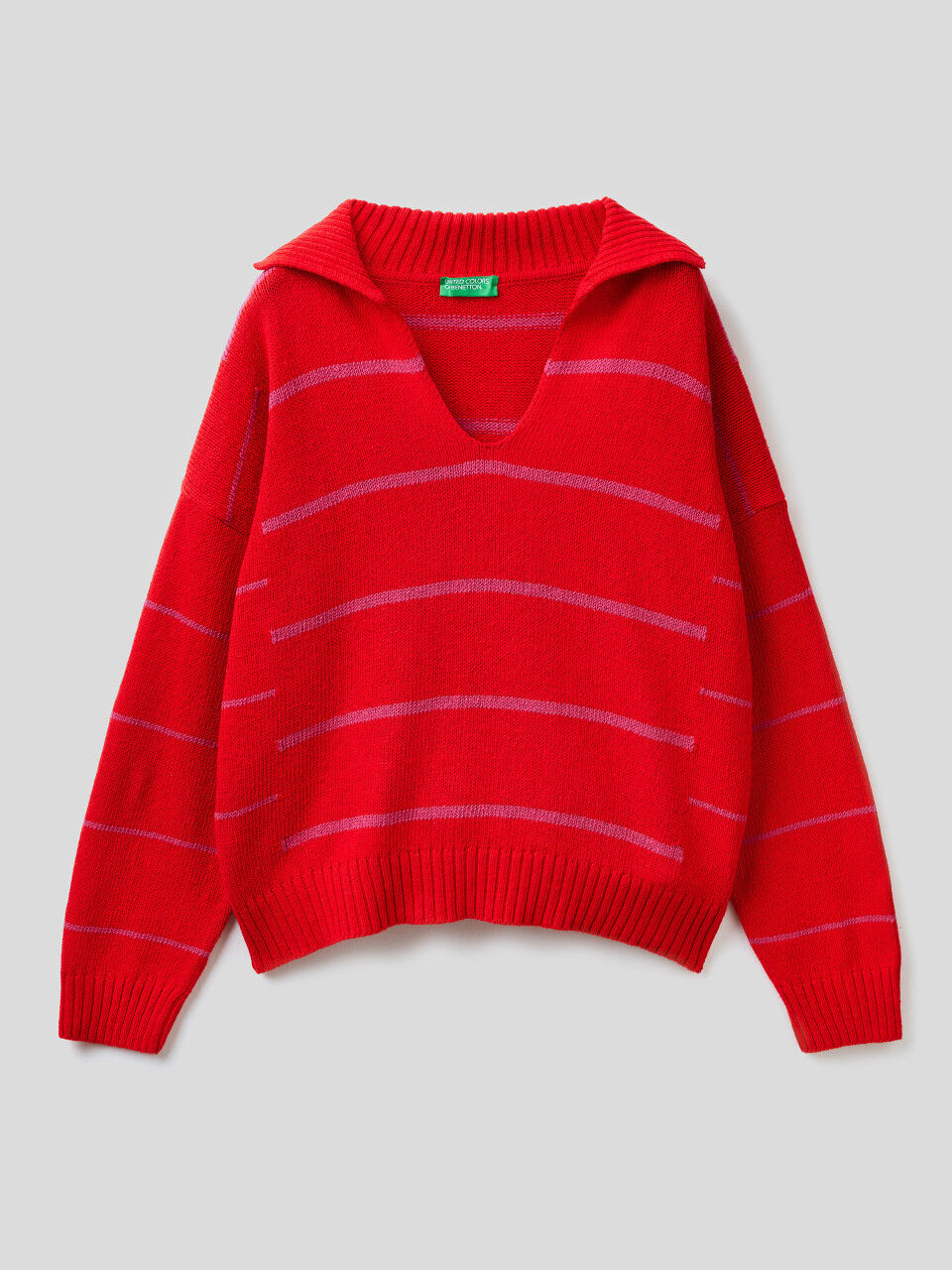 United Colors of Benetton Girls L/S Sweater Jumper 