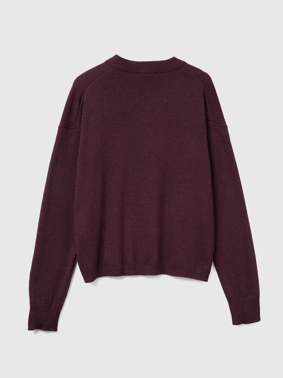 V NECK SWEATER L/S Women image number 2