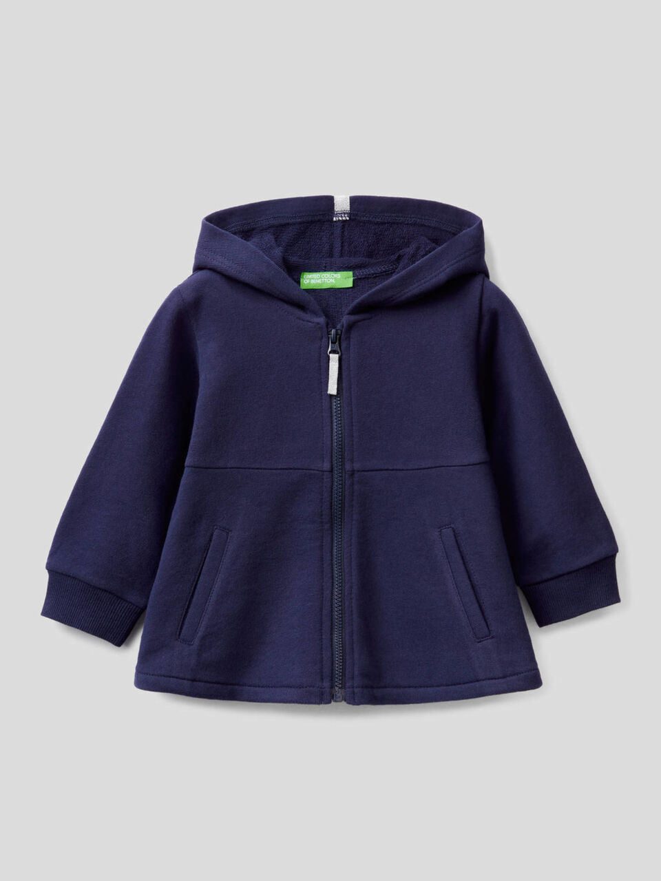 Flared sweatshirt with lurex details image number 1