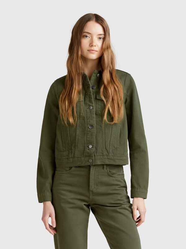 Denim rider jacket Women