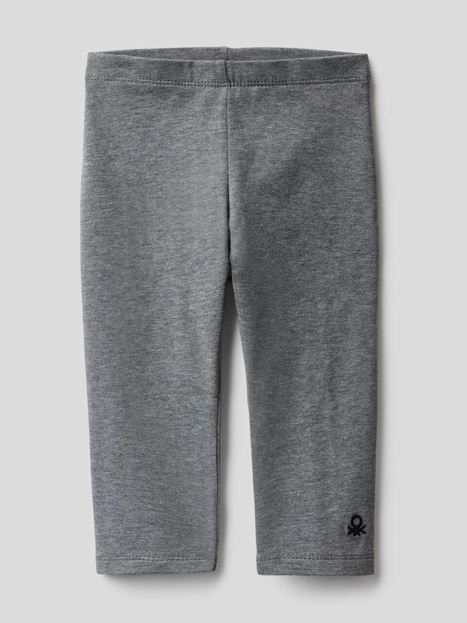 Stretch cotton leggings image number 1