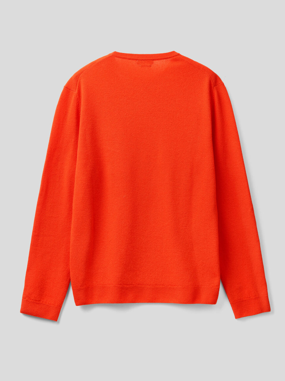 Crew neck sweater in pure virgin wool image number 2