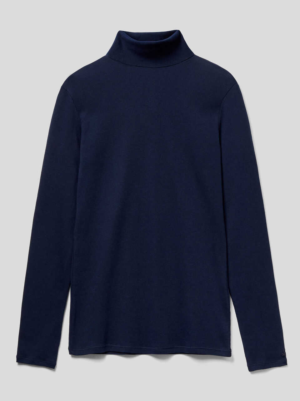 Long sleeve t-shirt with high neck image number 1