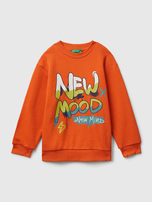 Long sleeve sweatshirt with print Junior Boy