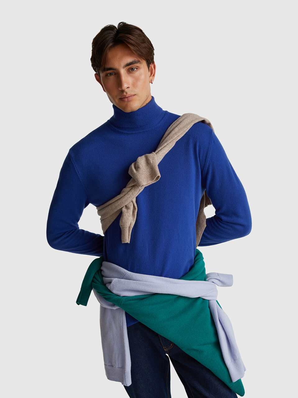 TURTLE NECK SWEATER Men image number null