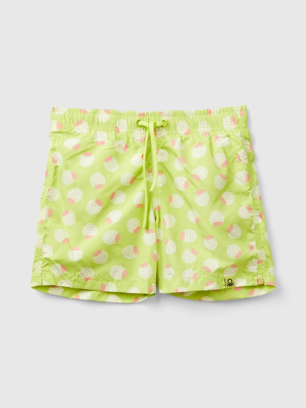 Swim trunks with strawberry pattern Junior Boy