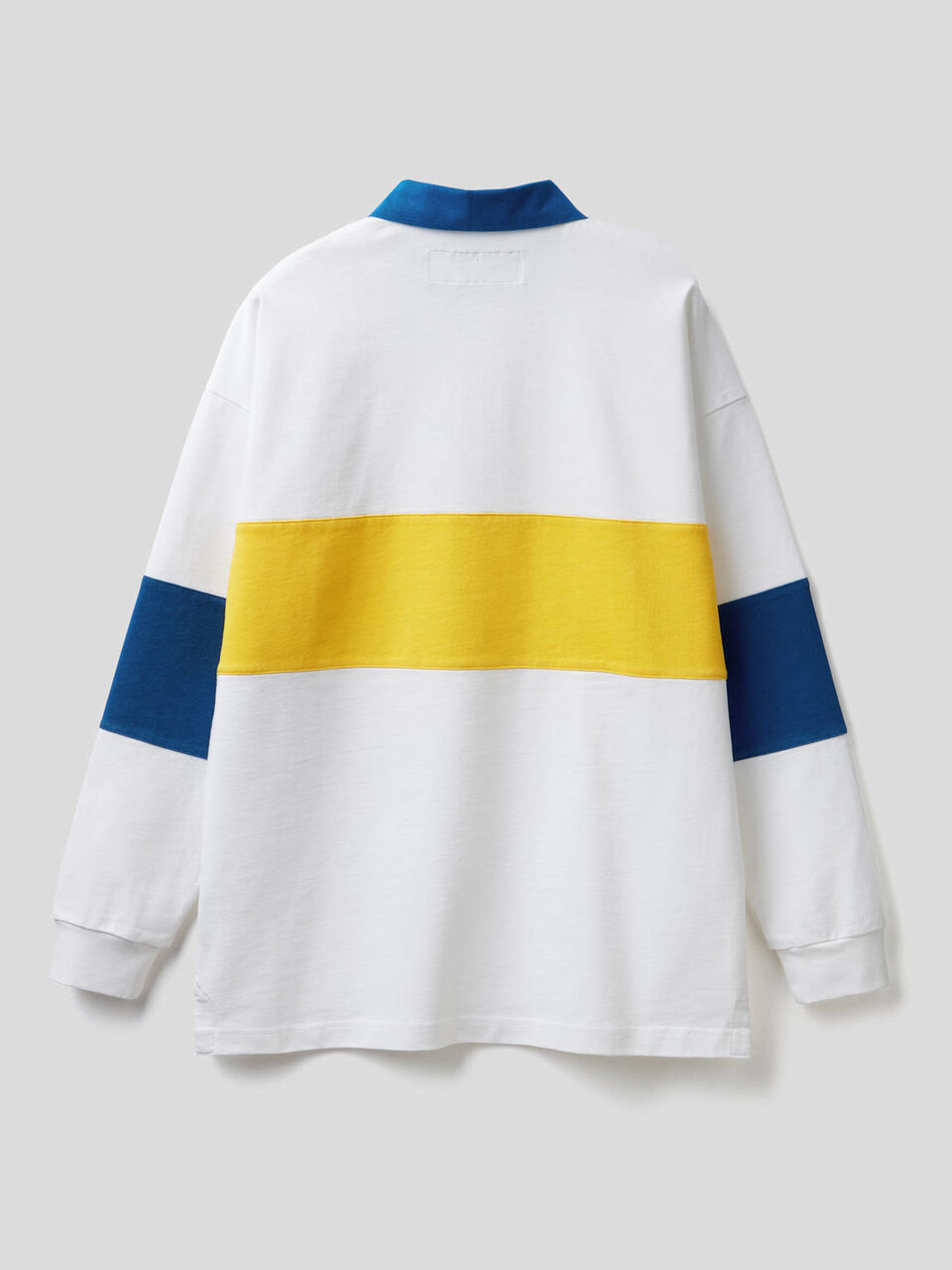 Rugby polo in organic cotton image number 2
