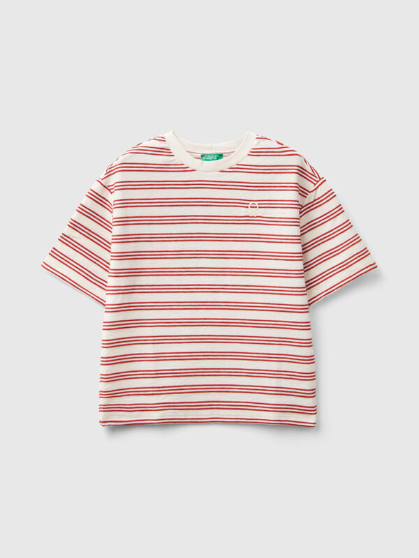 Oversized striped t-shirt Junior Boy
