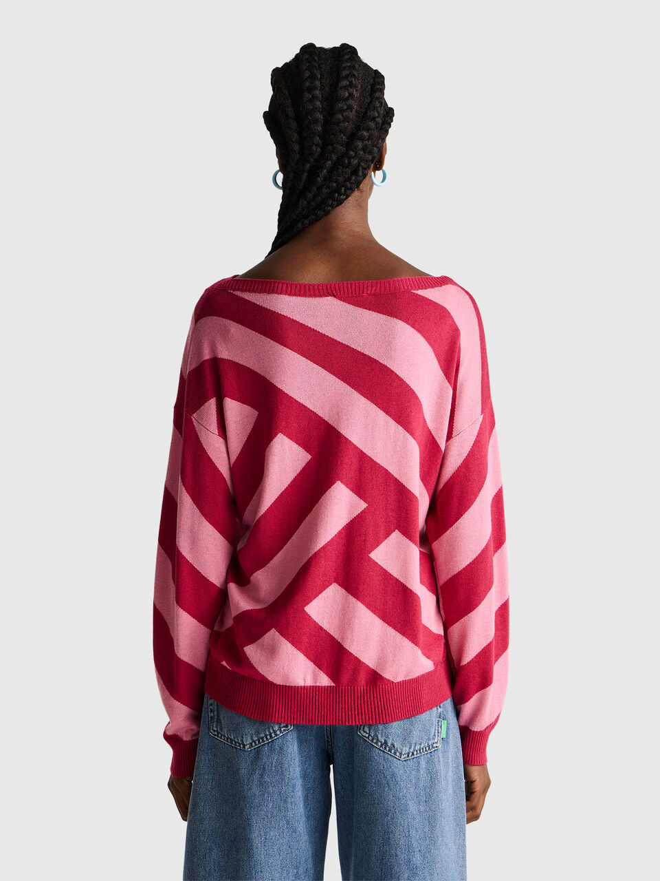 BOAT-NECK SWEAT.L/S Women image number null