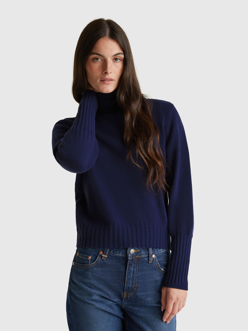 BOAT-NECK SWEAT.L/S Women image number null