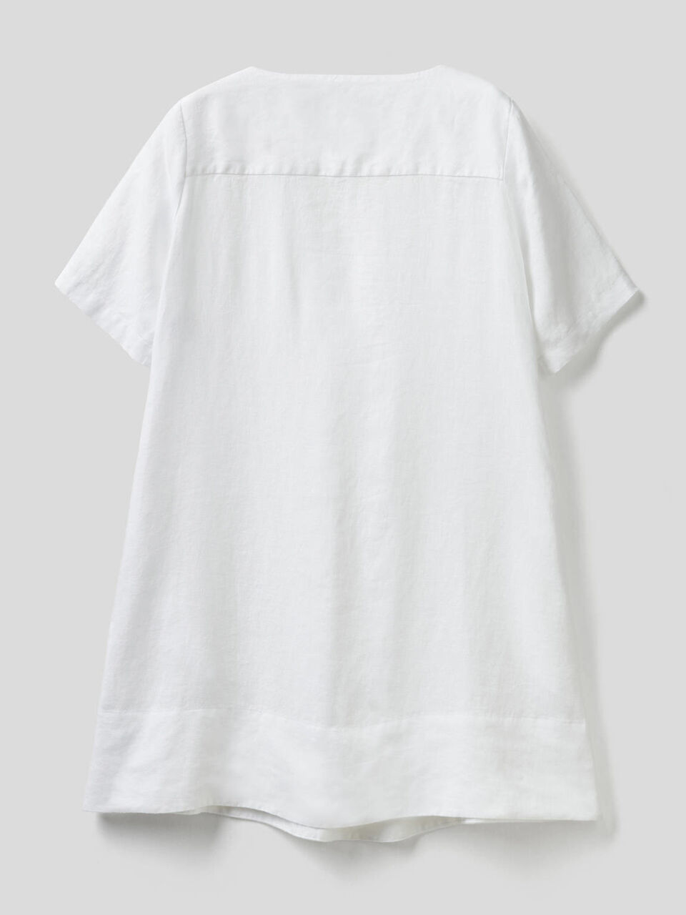 Short dress in pure linen image number 2