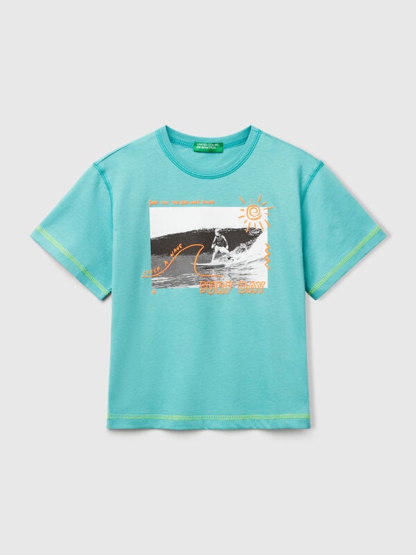 T-shirt with neon details Junior Boy