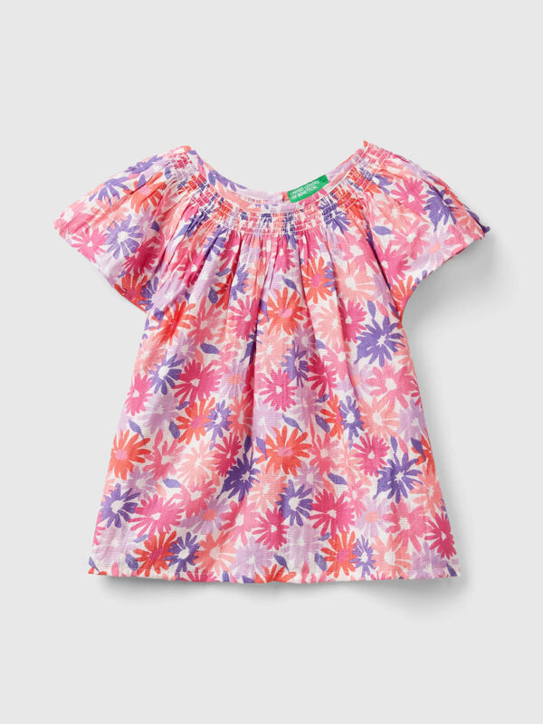 Blouse with floral print Junior Girl