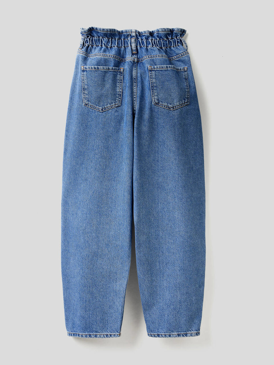 Paper bag jeans Women image number null