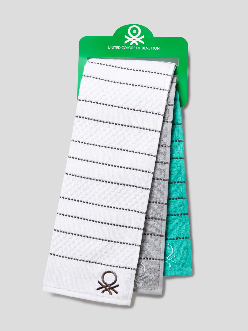 Three dish towels with logo image number 1