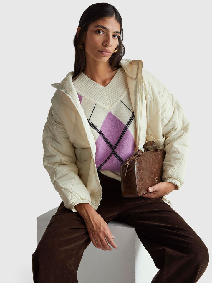 V NECK SWEATER L/S Women