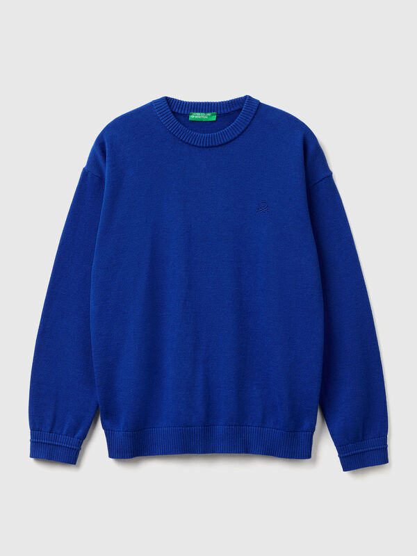 100% cotton crew neck top Junior Boy