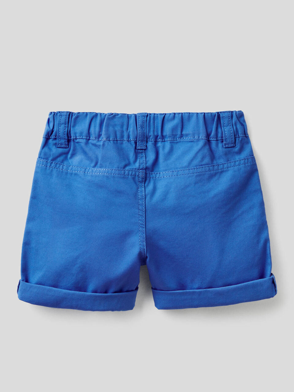 Bermudas in pure cotton canvas image number 2
