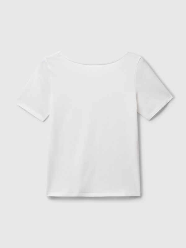 Slim fit reversible t-shirt Women