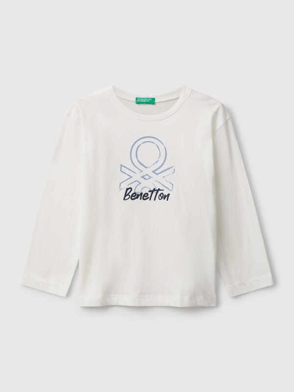 T-shirt with logo print Junior Boy