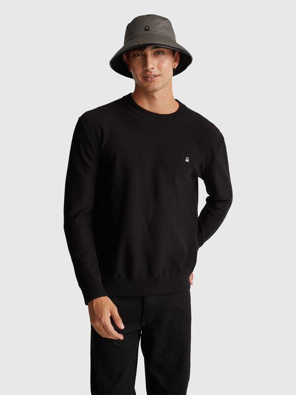 Sweater in pure cotton Men
