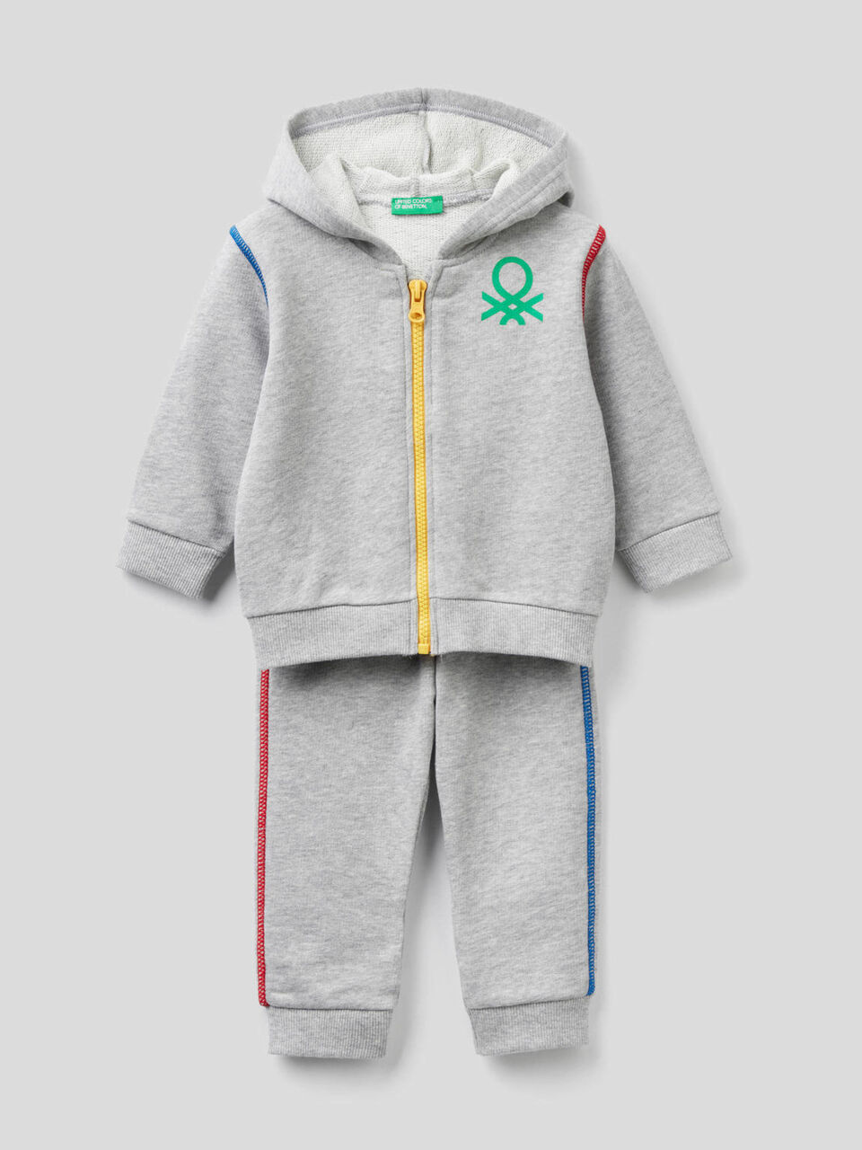 Sweat tracksuit in organic cotton image number 1