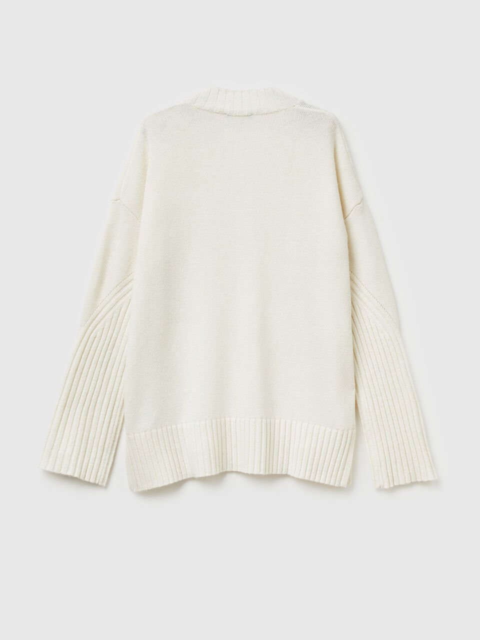 V NECK SWEATER L/S Women image number 2