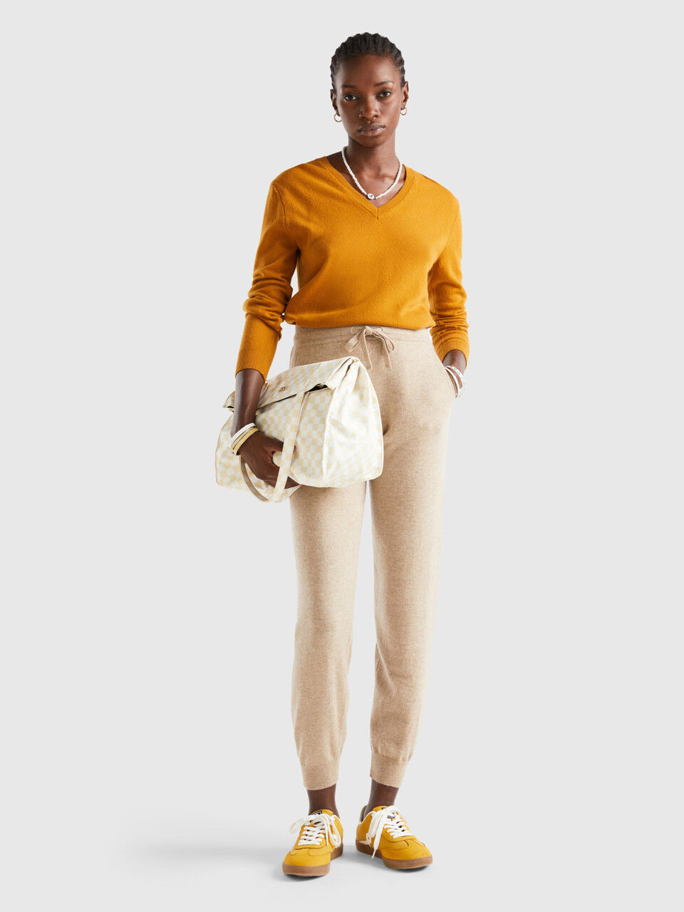 Cashmere outlet womens joggers