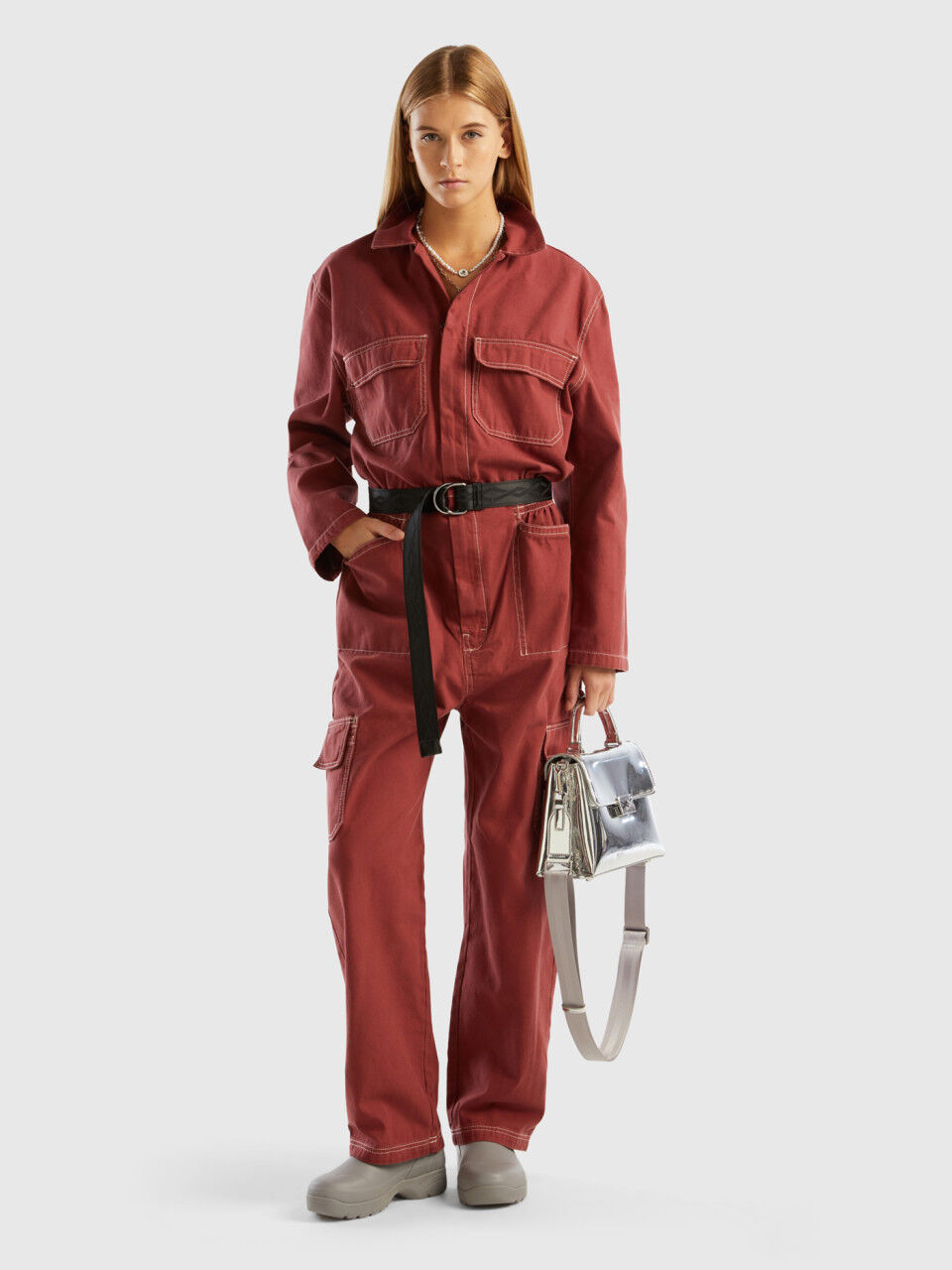 Benetton discount tuta donna