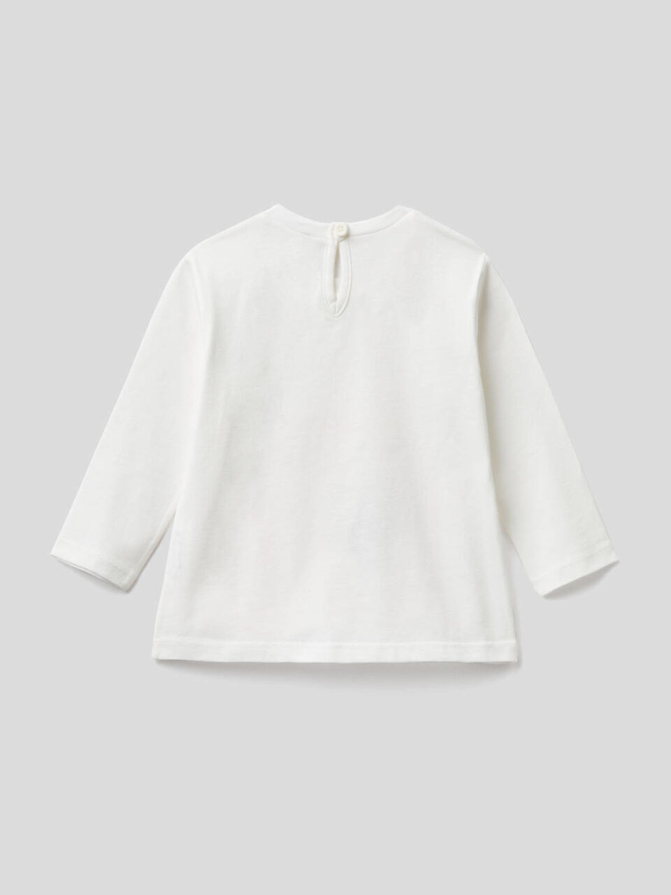 Long sleeve t-shirt in pure organic cotton image number 2