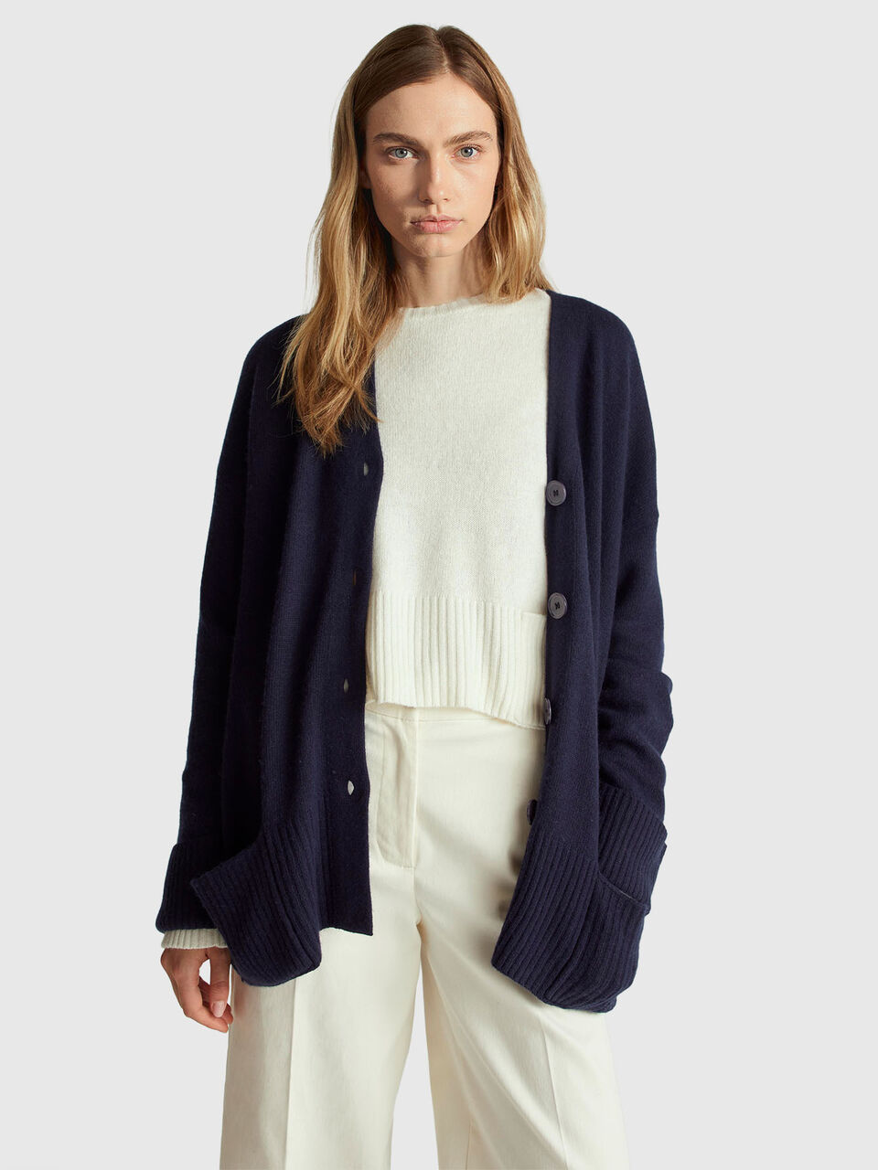 L/S CARDIGAN Women image number null
