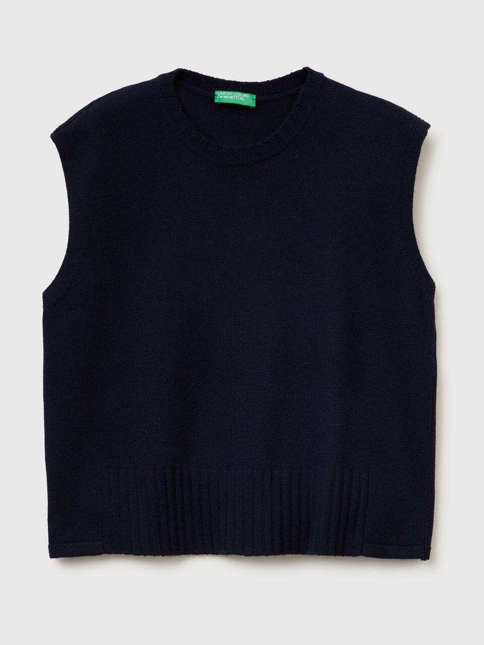 SLEEVELESS SWEATER Women image number 1