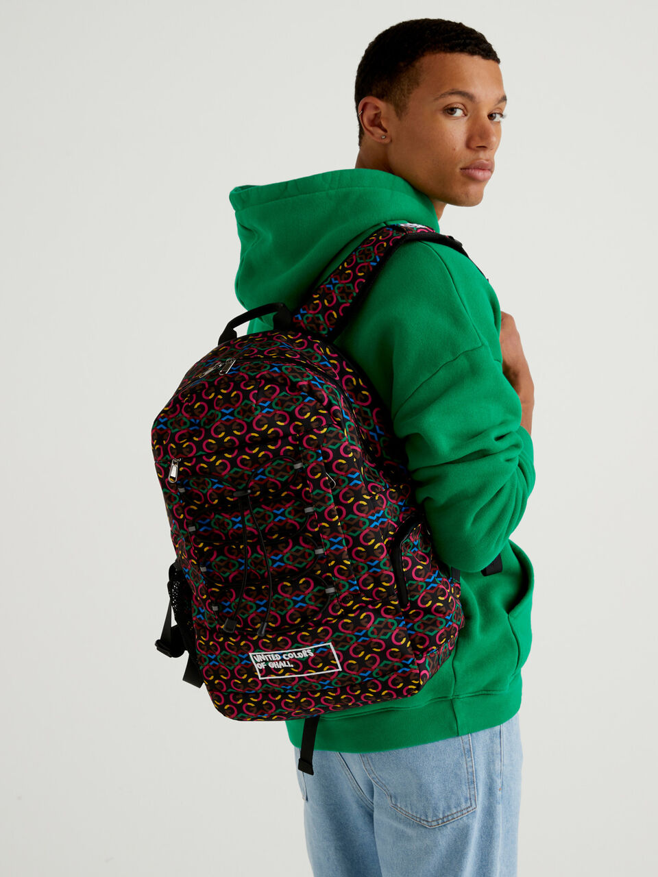 Multi-pocket rucksack by Ghali image number 2