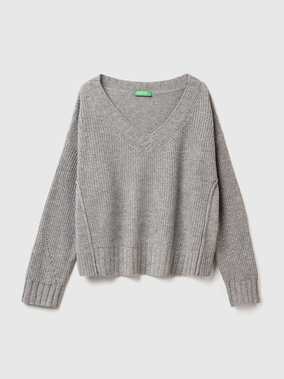 V NECK SWEATER L/S Women image number 1