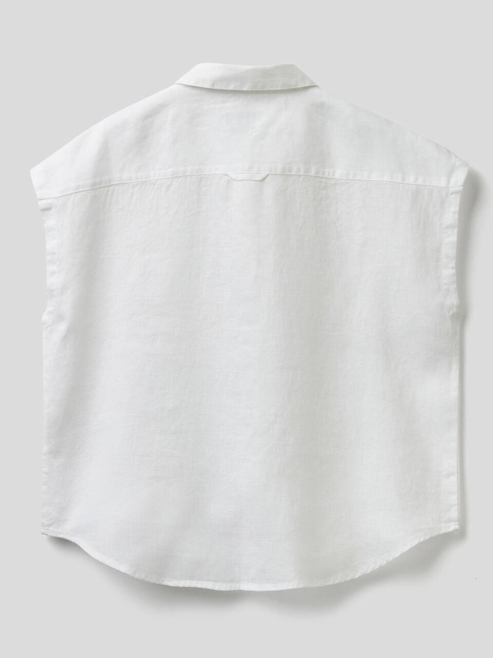 100% linen short sleeve shirt image number 2