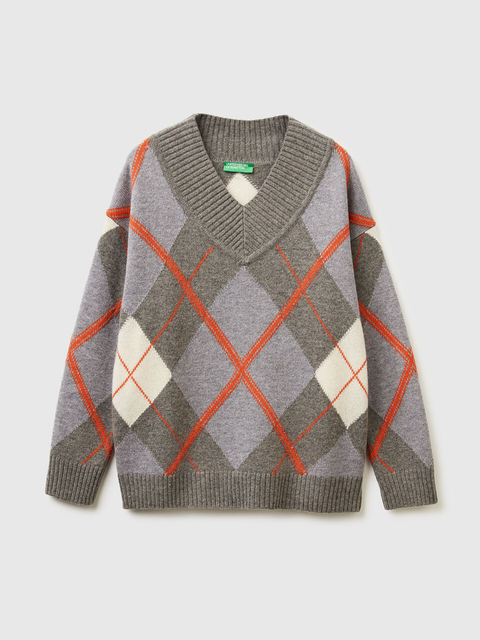 V NECK SWEATER L/S Women image number null