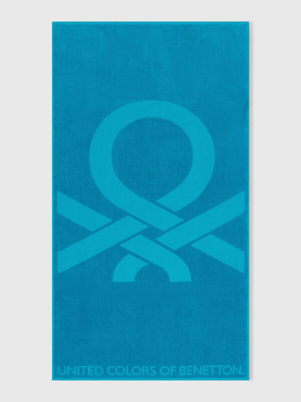 Jacquard beach towel