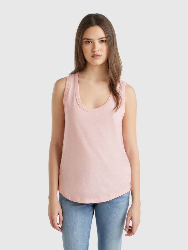 Tank top in lightweight cotton Women