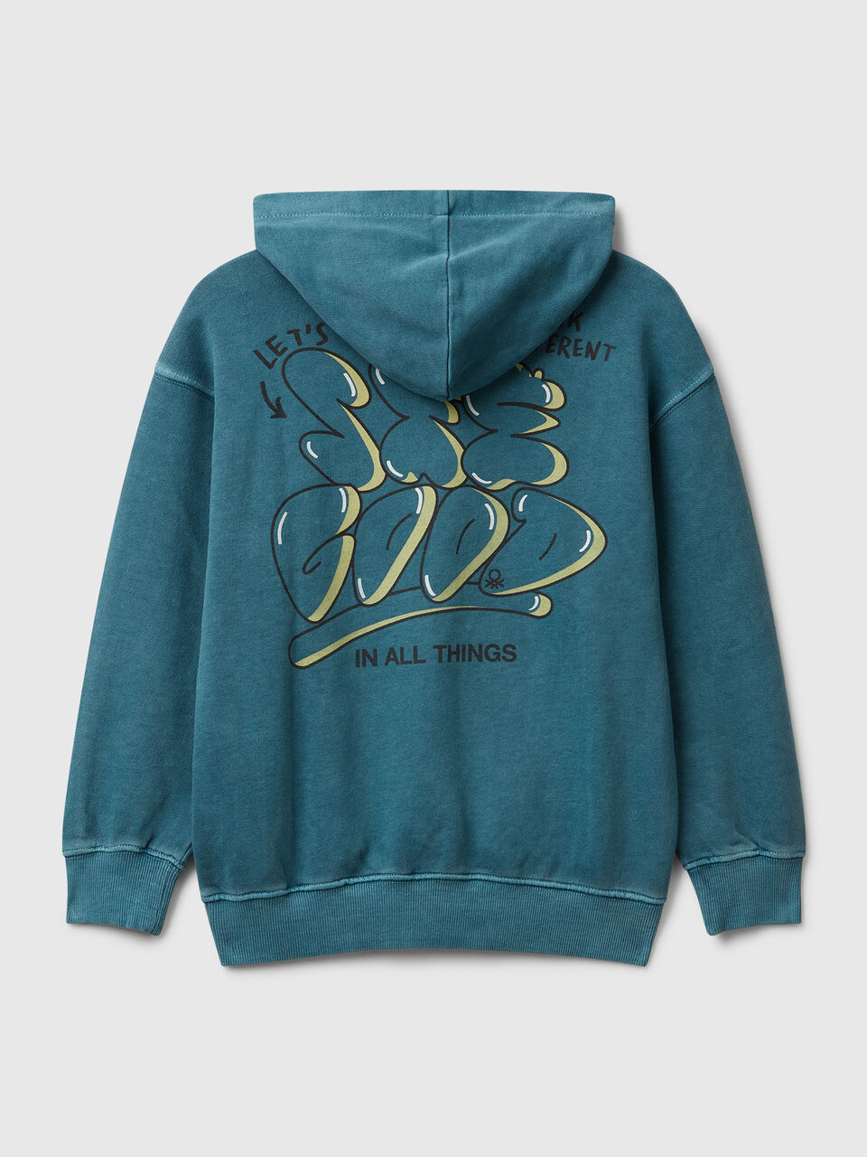 SWEATER W/HOOD Junior Boy image number 2