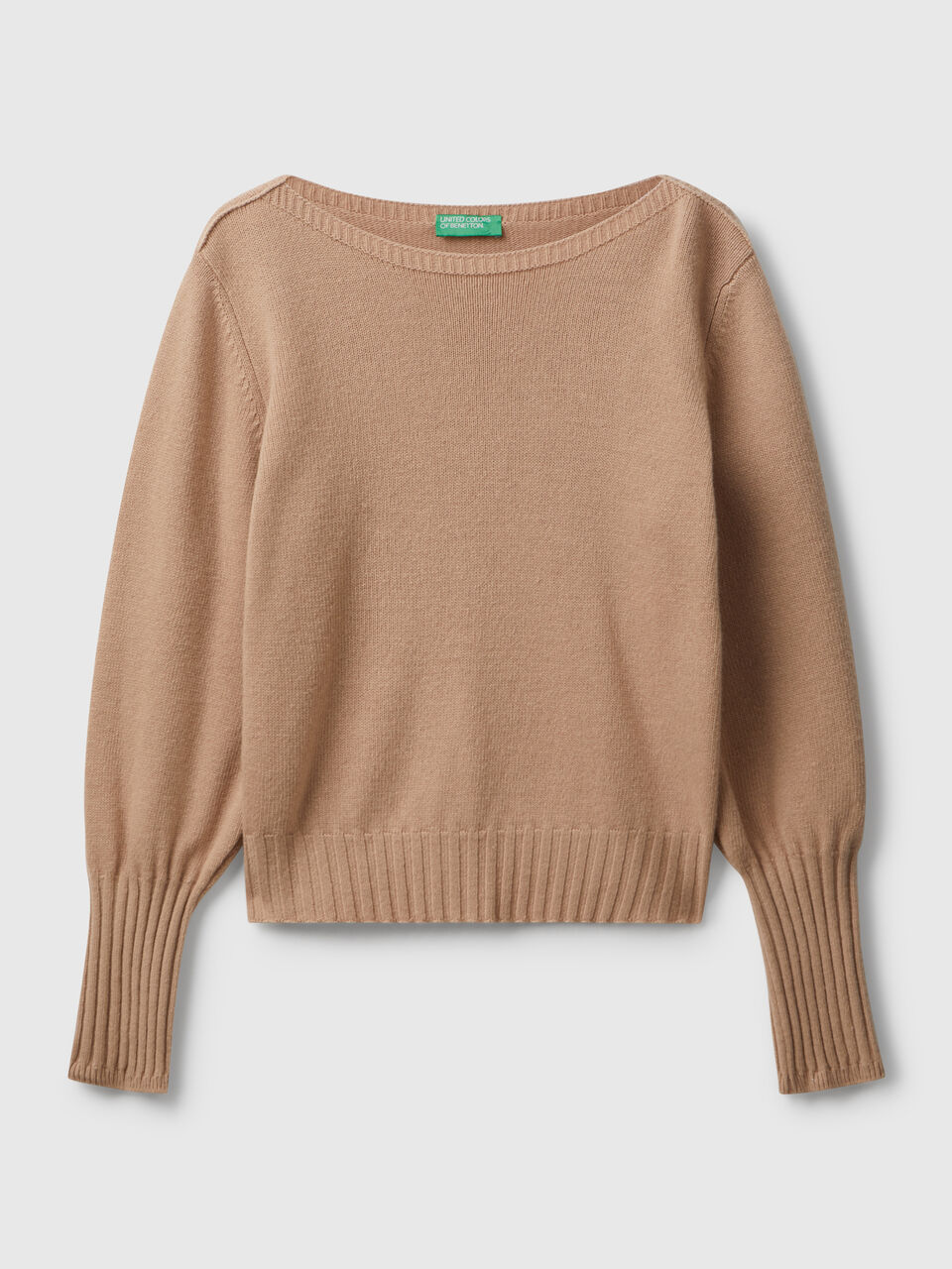 BOAT-NECK SWEAT.L/S Women image number 1