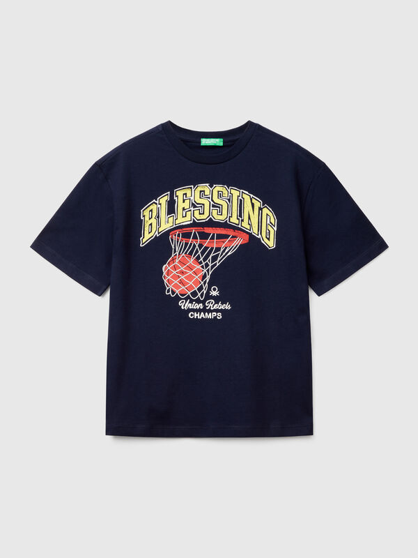 Short sleeve t-shirt in cotton Junior Boy