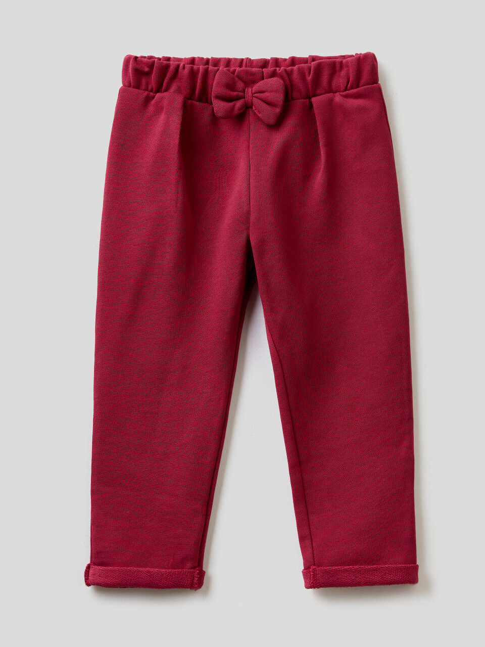 Sweatpants with bow