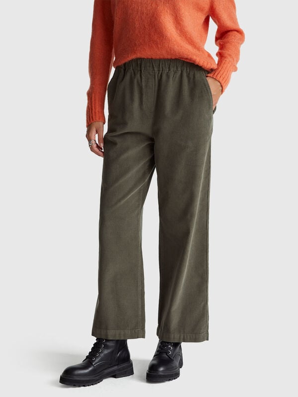 Wide velvet trousers Wide velvet trousers Women