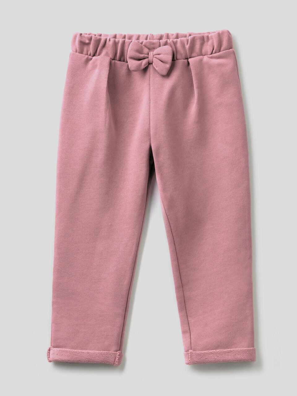 Sweatpants with bow