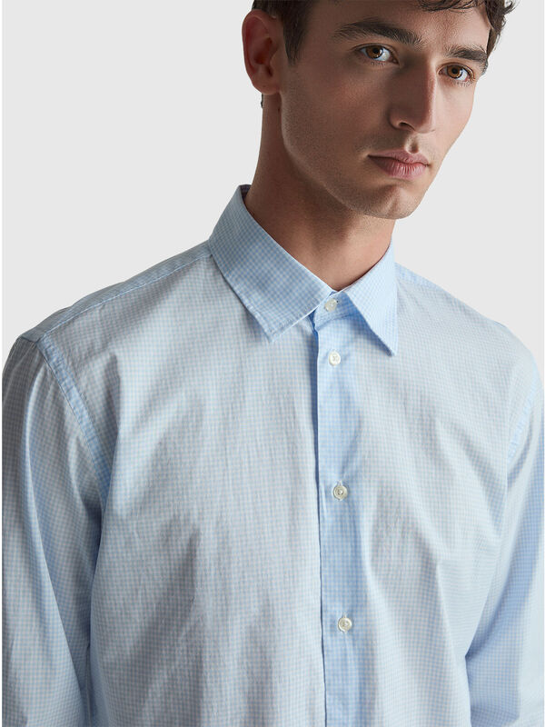 Cotton shirt with pattern Men