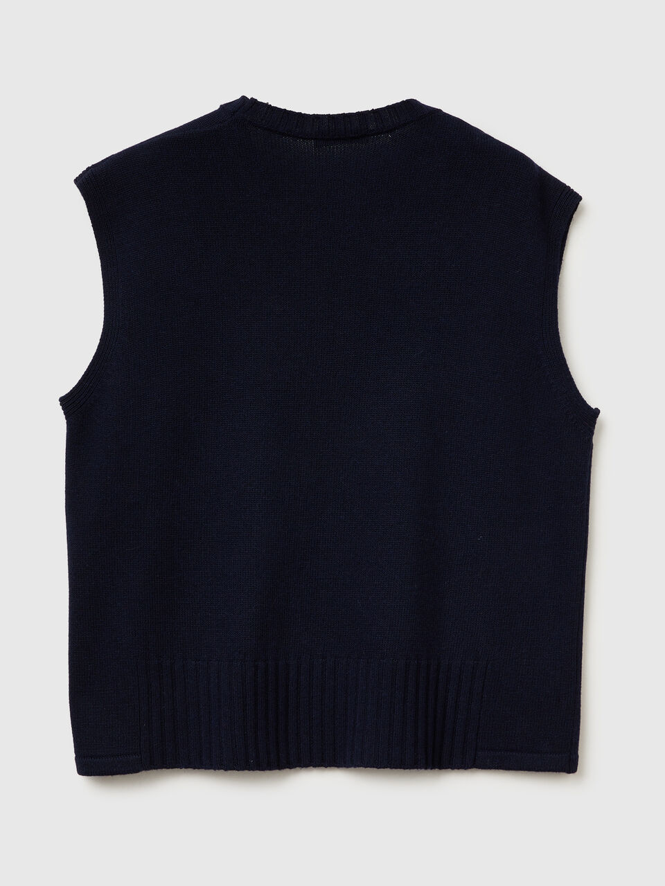 SLEEVELESS SWEATER Women image number null