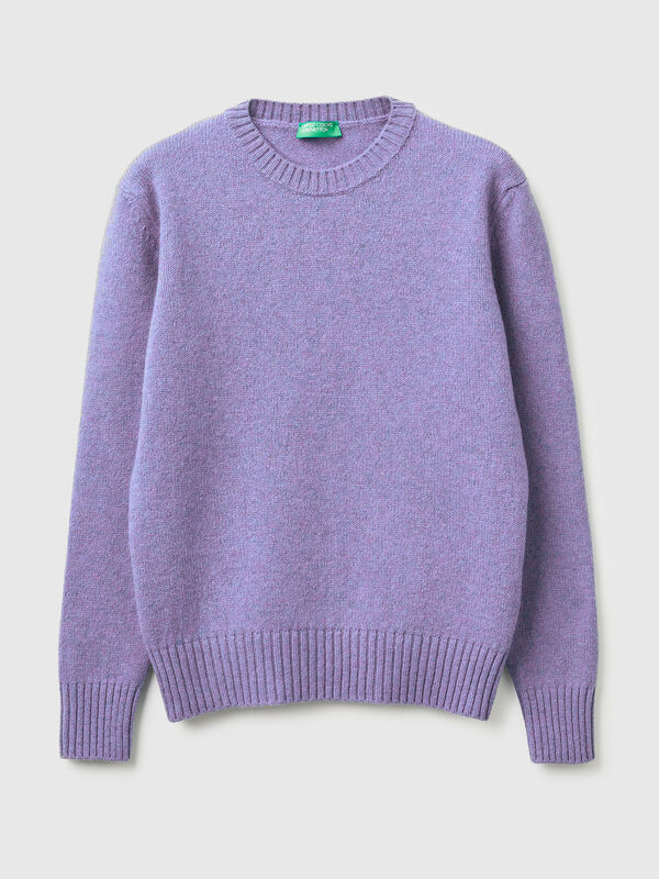 Sweater in pure Shetland wool Women