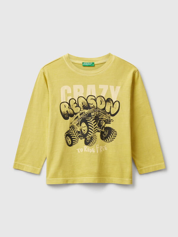 Long sleeve t-shirt with print Junior Boy