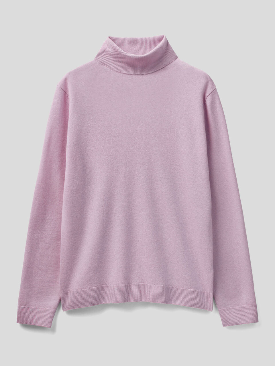 Turtleneck in pure virgin wool image number 1